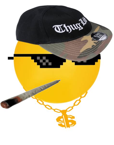 thug life emoji